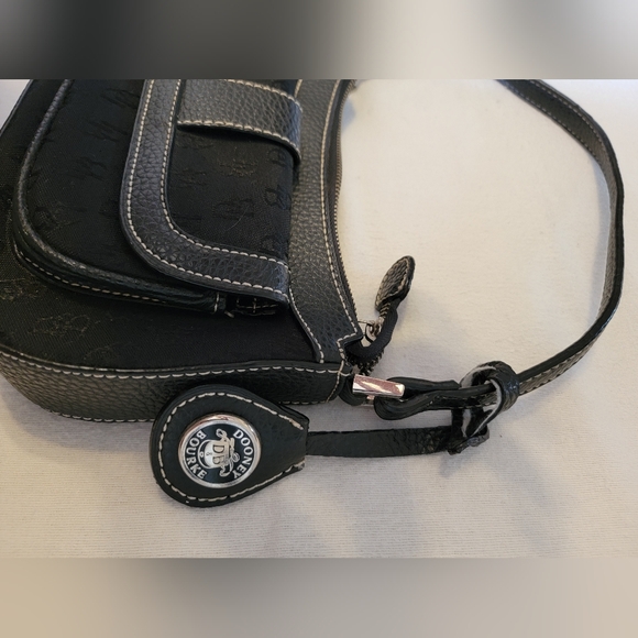 BLACK Vintage Dooney&Bourke Purse - Picture 2 of 7